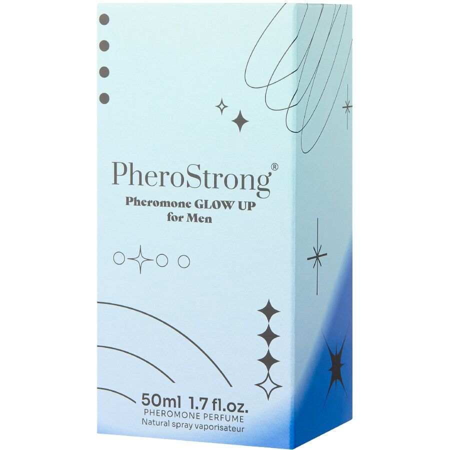 PHEROSTRONG - Pheromonparfüm für Männer mit Glow-Up-Effekt, 50 ml