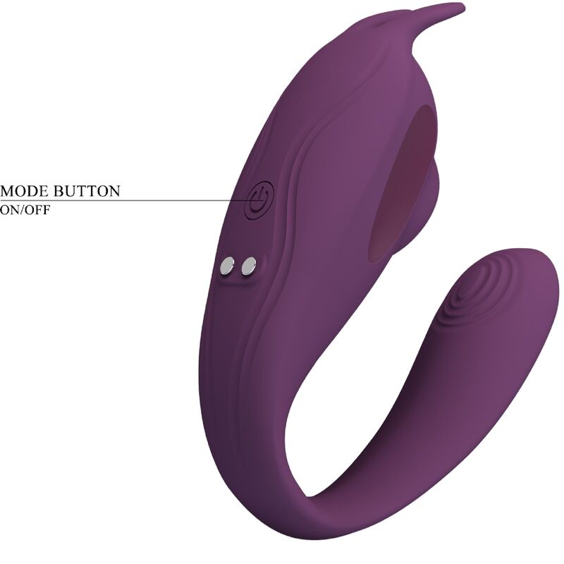 PRETTY LOVE - SHEY Klitorisstimulator & Vibrator mit kostenloser App Fernsteuerung Lila