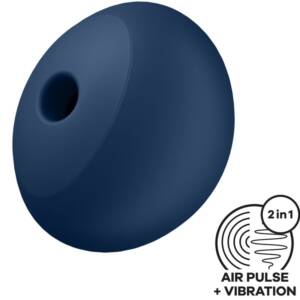 SATISFYER - AIR POWER 4 Klitorisstimulator & Vibrator 12 Vibrationen Blau