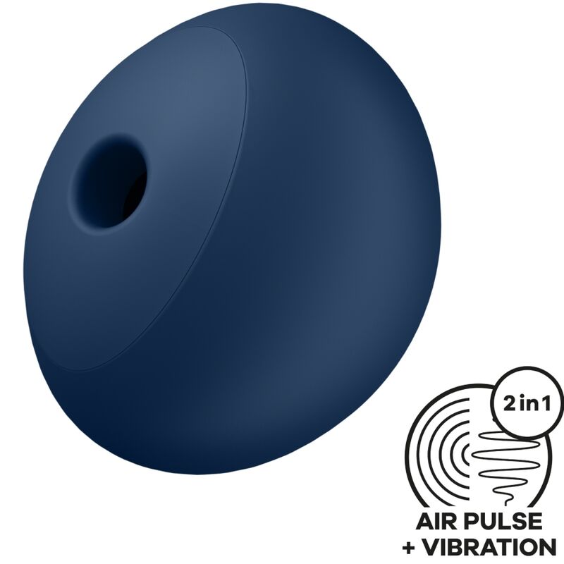SATISFYER - AIR POWER 4 Klitorisstimulator & Vibrator 12 Vibrationen Blau
