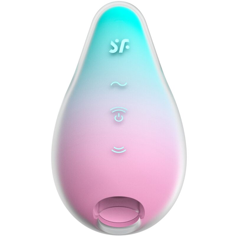 SATISFYER - MERMAID VIBES Klitorisstimulator & Vibrator Mint und Pink