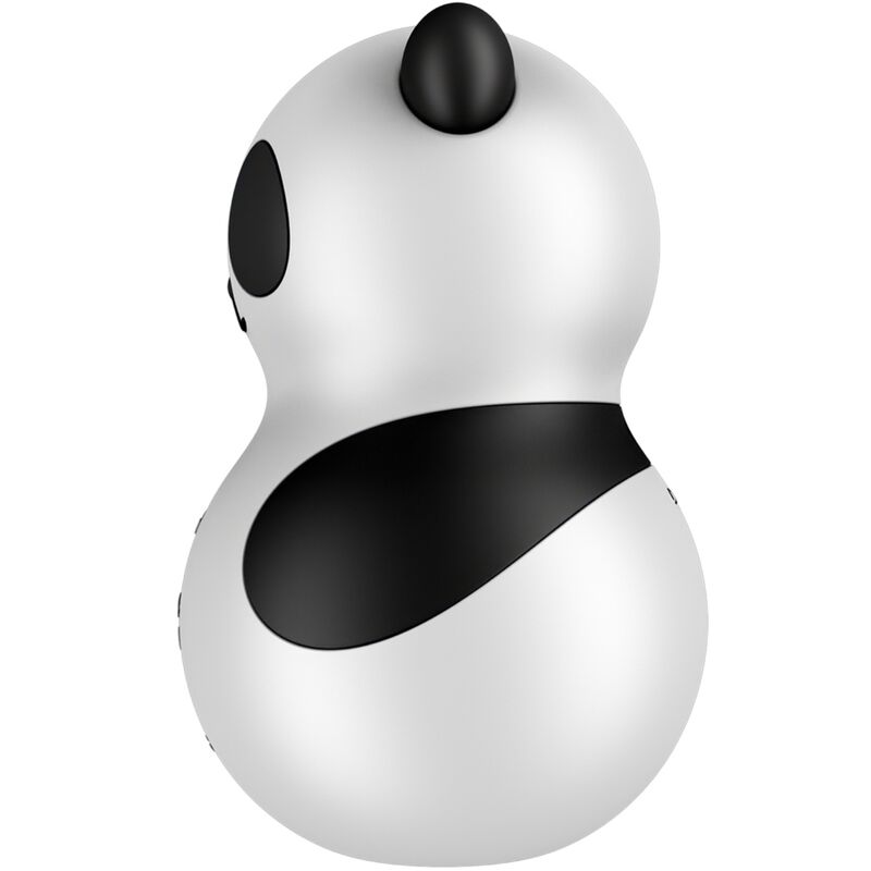 SATISFYER - POCKET PANDA Klitorisstimulator & Vibrator Schwarz Weiß