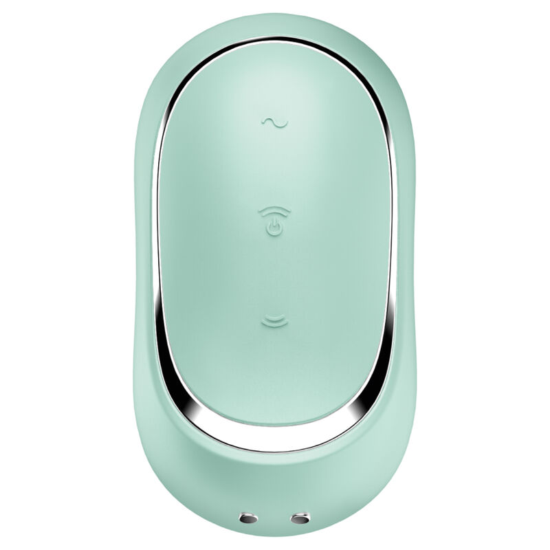 SATISFYER - PRO TO GO 2 doppelter Luftpulstimulator & Vibrator Grün
