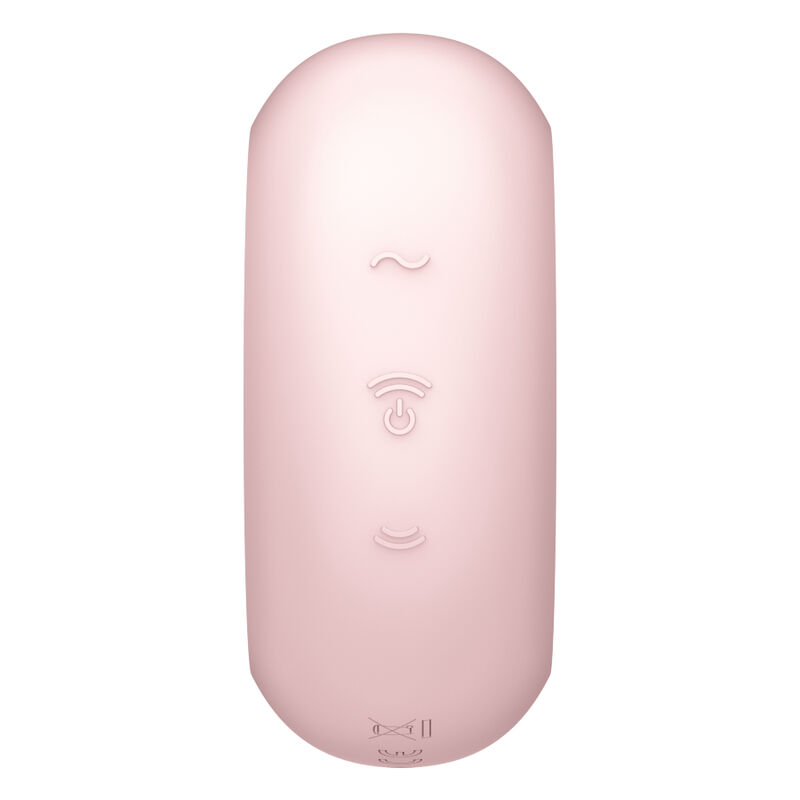SATISFYER - PRO TO GO 3 doppelter Luftpulstimulator & Vibrator Rosa