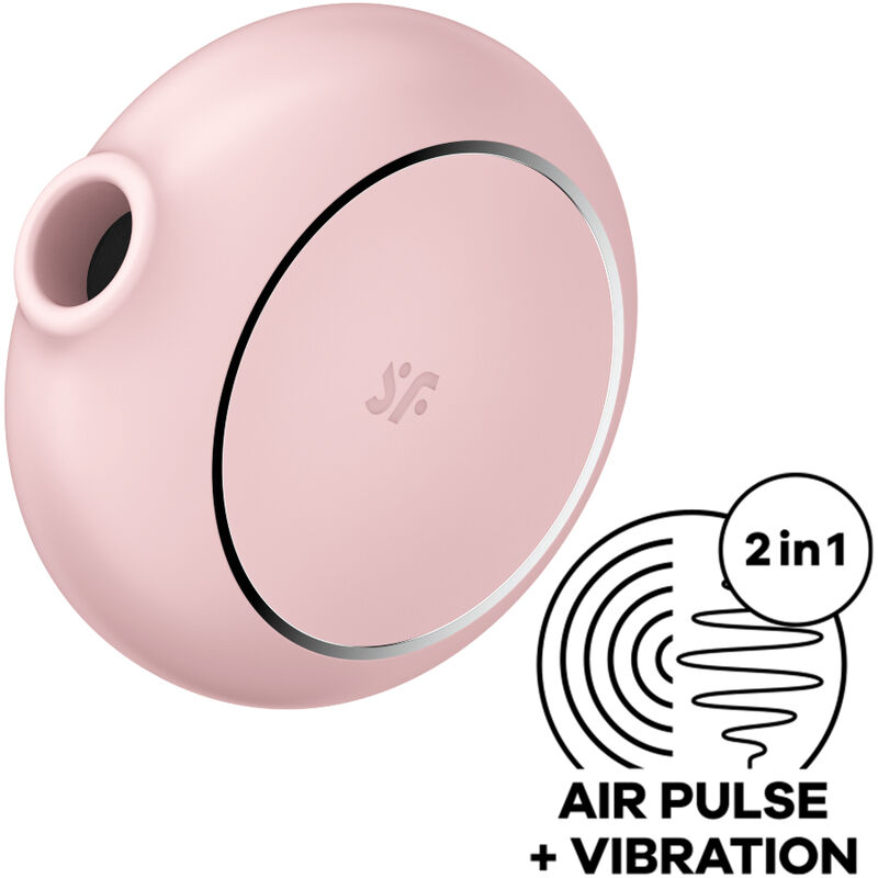 SATISFYER - PRO TO GO 3 doppelter Luftpulstimulator & Vibrator Rosa
