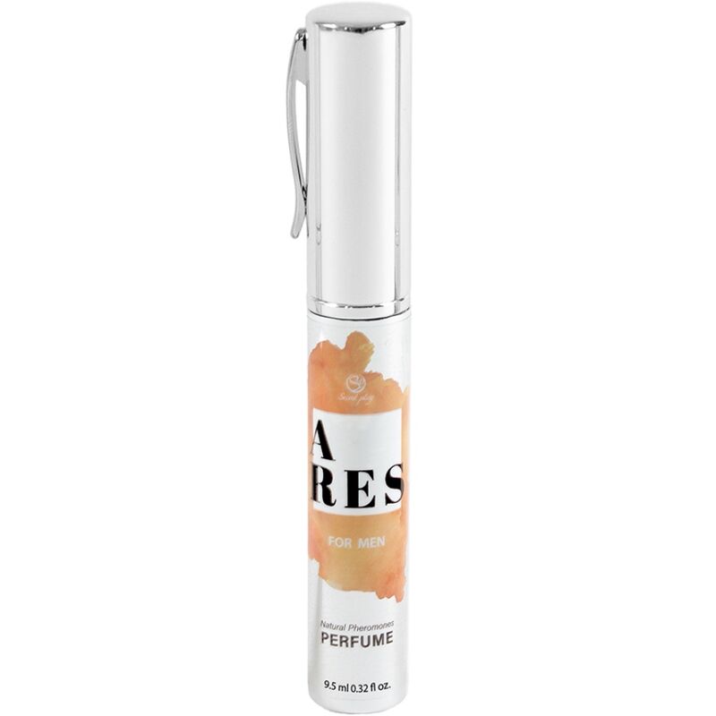 SECRETPLAY - ARES Natürliches Parfüm mit Pheromonen, Reisegröße für Männer, 10 ml
