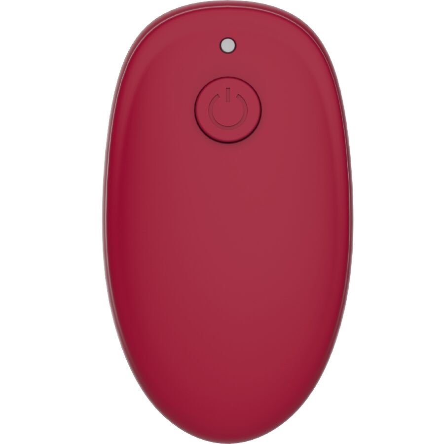 SNAIL VIBE - GIZI DUO PAARSTIMULATOR MIT FERNBEDIENUNG BURGUND
