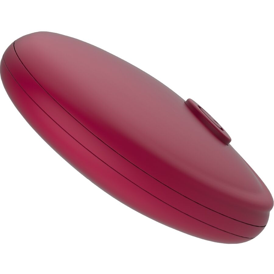 SNAIL VIBE - GIZI DUO PAARSTIMULATOR MIT FERNBEDIENUNG BURGUND
