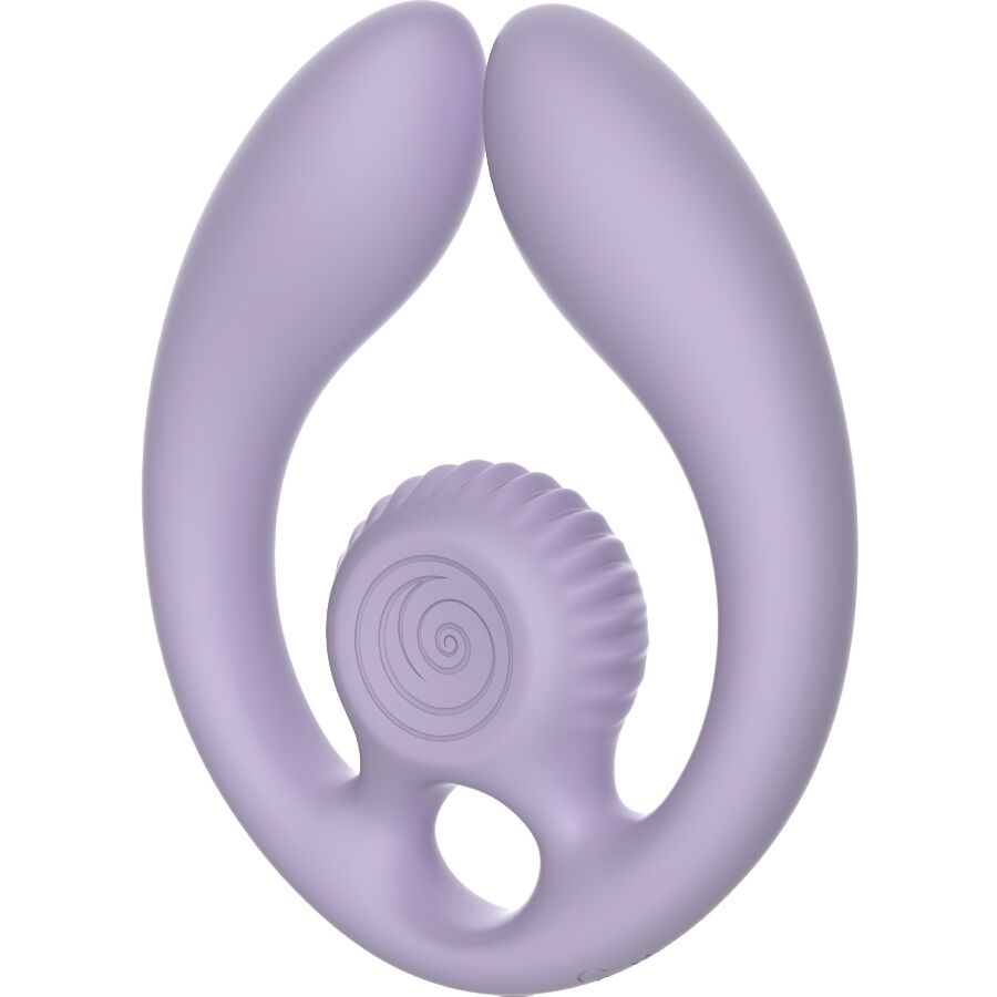 SNAIL VIBE - GIZI DUO PAARSTIMULATOR MIT FERNBEDIENUNG LILA