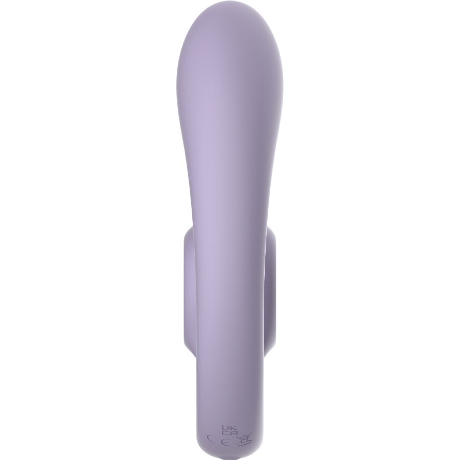 SNAIL VIBE - GIZI DUO PAARSTIMULATOR MIT FERNBEDIENUNG LILA