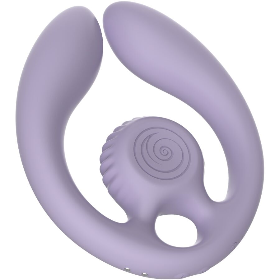 SNAIL VIBE - GIZI DUO PAARSTIMULATOR MIT FERNBEDIENUNG LILA