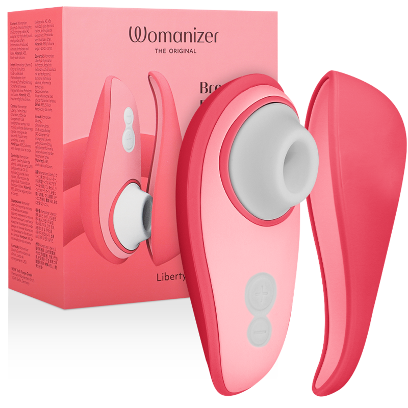 WOMANIZER - LIBERTY 2 Klitorisstimulator & Saugrosa