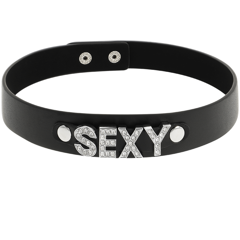 COQUETTE CHIC DESIRE - SEXY VEGANES LEDERHALSBAND