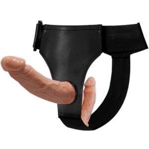 BAILE - ULTRA LEIDENSCHAFTLICHER DOPPEL-DILDO MIT GESCHIRR