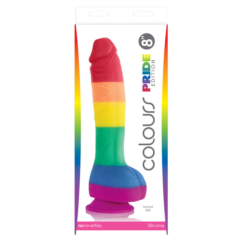 PRIDE - LGBT-FLAG DILDO 19 CM