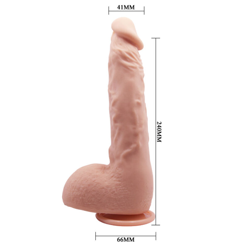 BAILE - realistischer Dildo JASON natur 24 cm