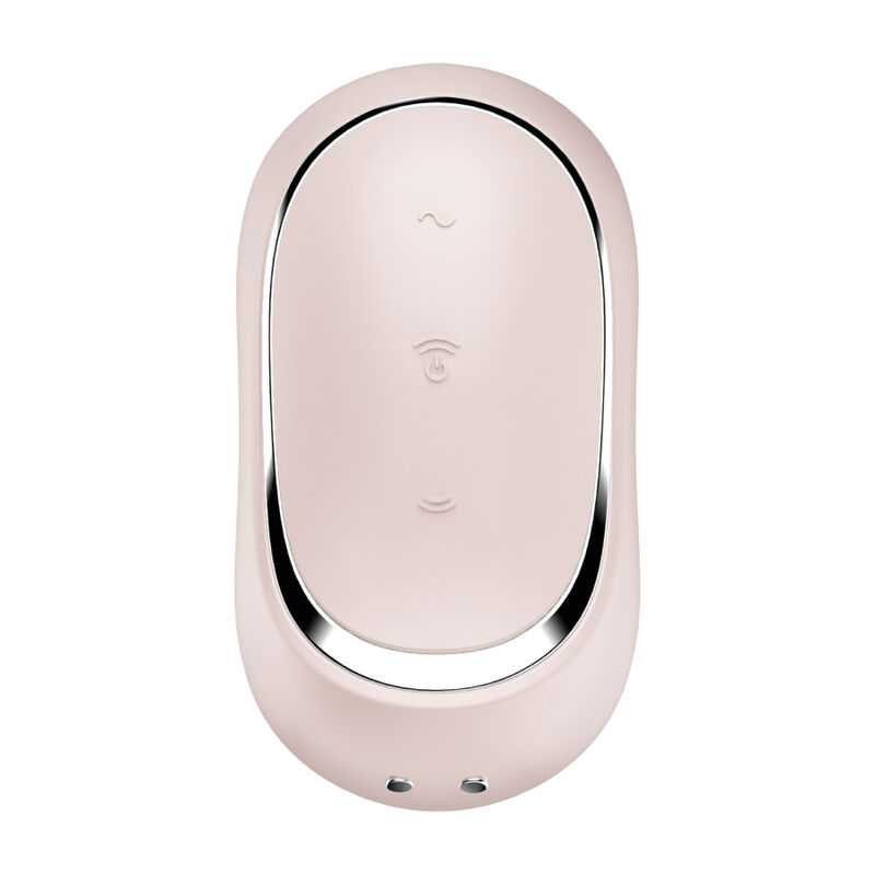 SATISFYER - PRO TO GO 2 doppelter Luftpulstimulator & Vibrator Beige