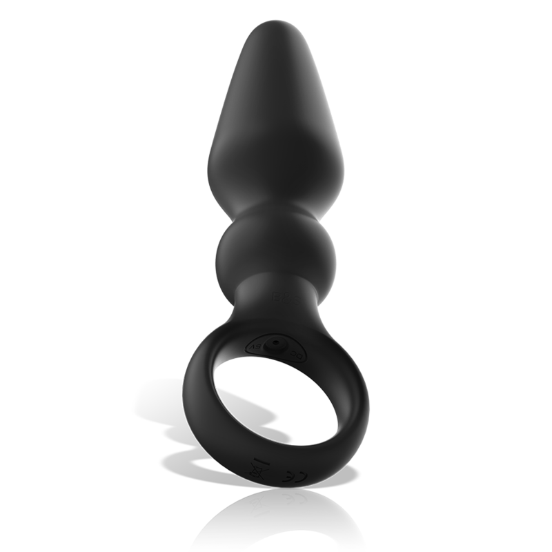 BLACK&SILVER - OZZY LEISTUNGSSTARKER SILIKON-ANALPLUG