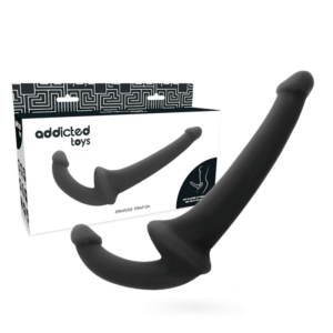 ADDICTED TOYS - Dildo mit RNA S ohne Subjection Schwarz
