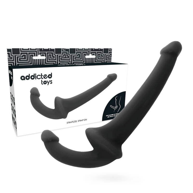 ADDICTED TOYS - Dildo mit RNA S ohne Subjection Schwarz