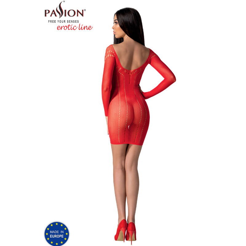 PASSION - BS101 Roter Bodystocking, eine Größe