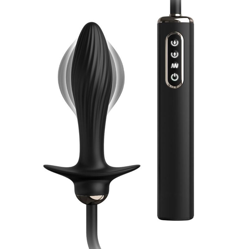ANAL FANTASY ELITE COLLECTION - Aufblasbarer Plug & Auto-Throb Vibrator