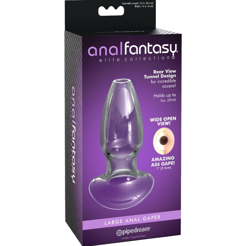 ANAL FANTASY ELITE COLLECTION - Anal Gaper Crystal Dilator Größe M