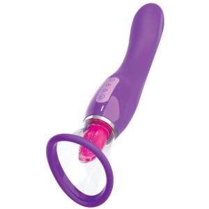 FANTASY FOR HER - Klitorissauger Violet, der die Zunge stimuliert