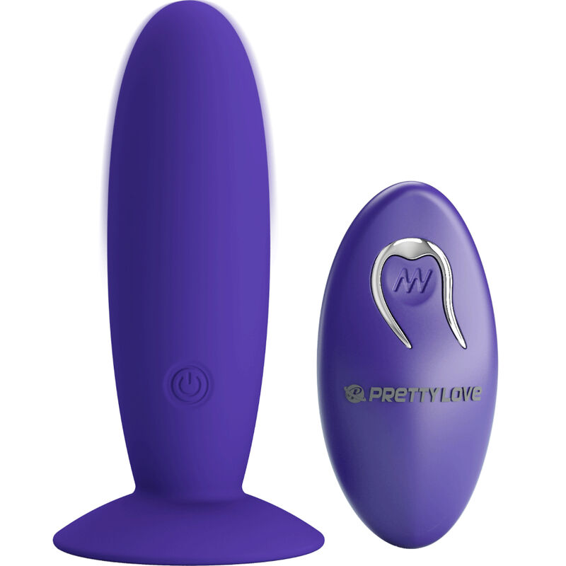 PRETTY LOVE - JUGENDPLUG ANALVIBRATOR MIT FERNBEDIENUNG LILA