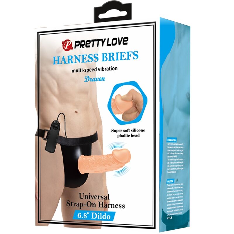 PRETTY LOVE - GURT-HOSE MIT VIBRATORDILDO INKLUSIVE