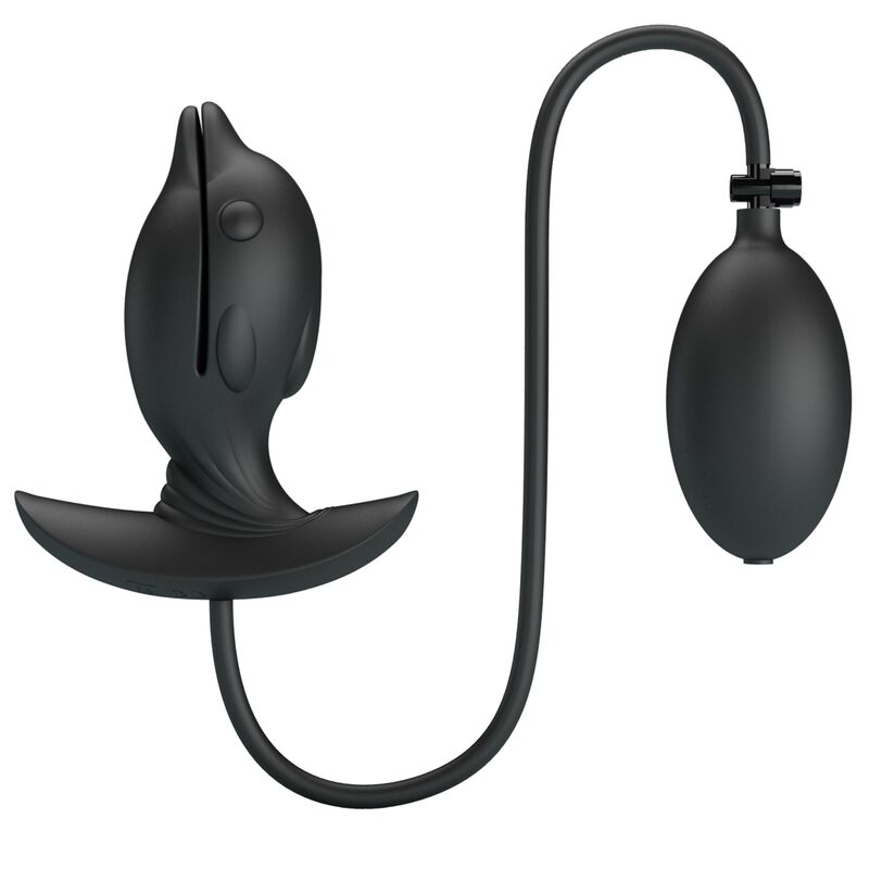 PRETTY LOVE - Aufblasbarer & wiederaufladbarer Delfin Analplug