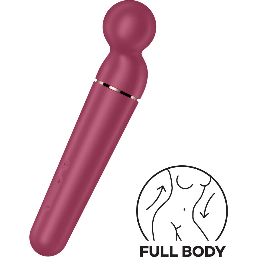 SATISFYER - PLANET WAND-ER VIBRATOR MASSAGER BEERE