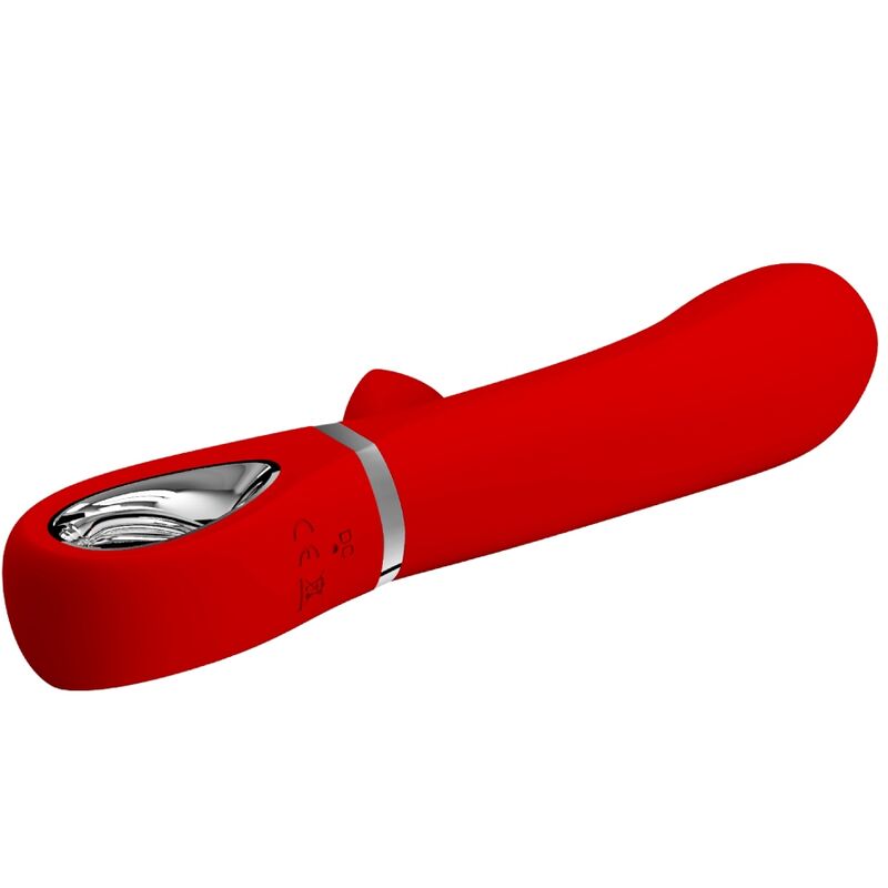 PRETTY LOVE - THOMAS Multifunktions-G-Punkt-Vibrator Rot