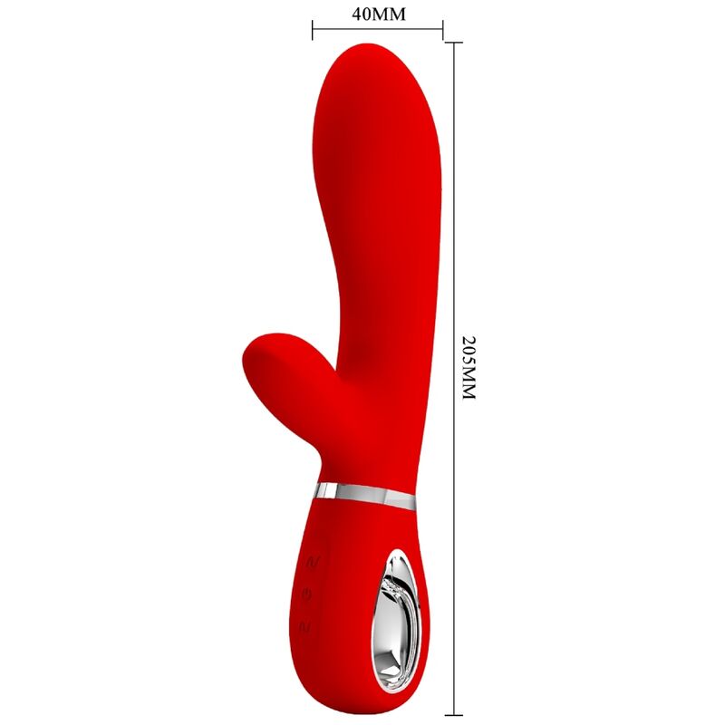 PRETTY LOVE - THOMAS Multifunktions-G-Punkt-Vibrator Rot