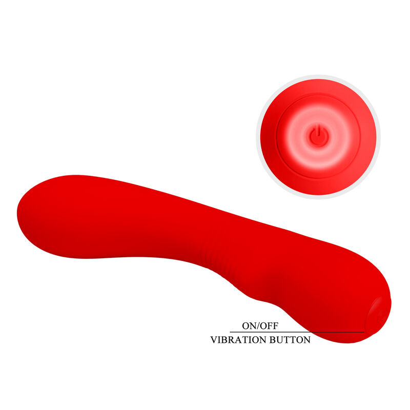PRETTY LOVE - PRESCOTT Wiederaufladbarer Vibrator Rot