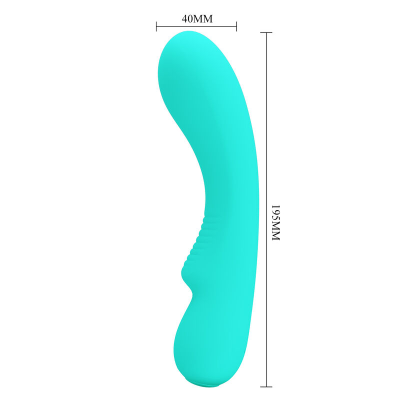 PRETTY LOVE - PRESCOTT Wiederaufladbarer Vibrator Aqua Green
