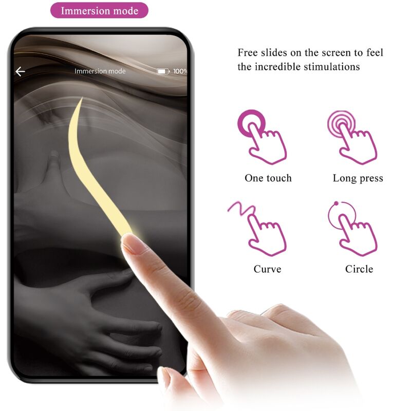 PRETTY LOVE - BILLY VIBRATOR MIT FERNBEDIENUNG LILA KOSTENLOSE APP