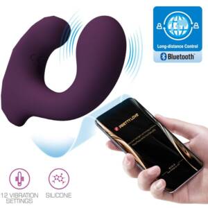 PRETTY LOVE - BILLY VIBRATOR MIT FERNBEDIENUNG LILA KOSTENLOSE APP