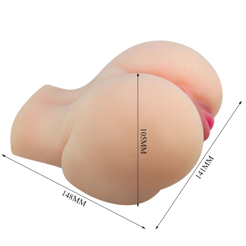 CRAZY BULL - REALISTISCHER VAGINA- UND ANUS-VIBRATOR KYLIE