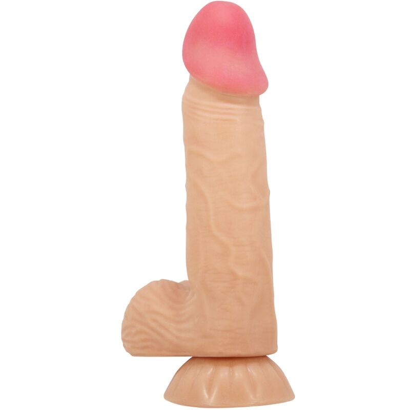 PRETTY LOVE - SLIDING SKIN SERIES realistischer Dildo mit gleitendem Haut-Saugnapf 20,6 cm