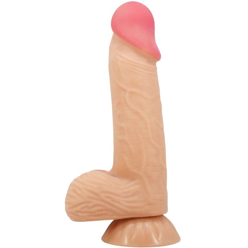 PRETTY LOVE - SLIDING SKIN SERIES realistischer Dildo mit gleitendem Haut-Saugnapf 20,6 cm