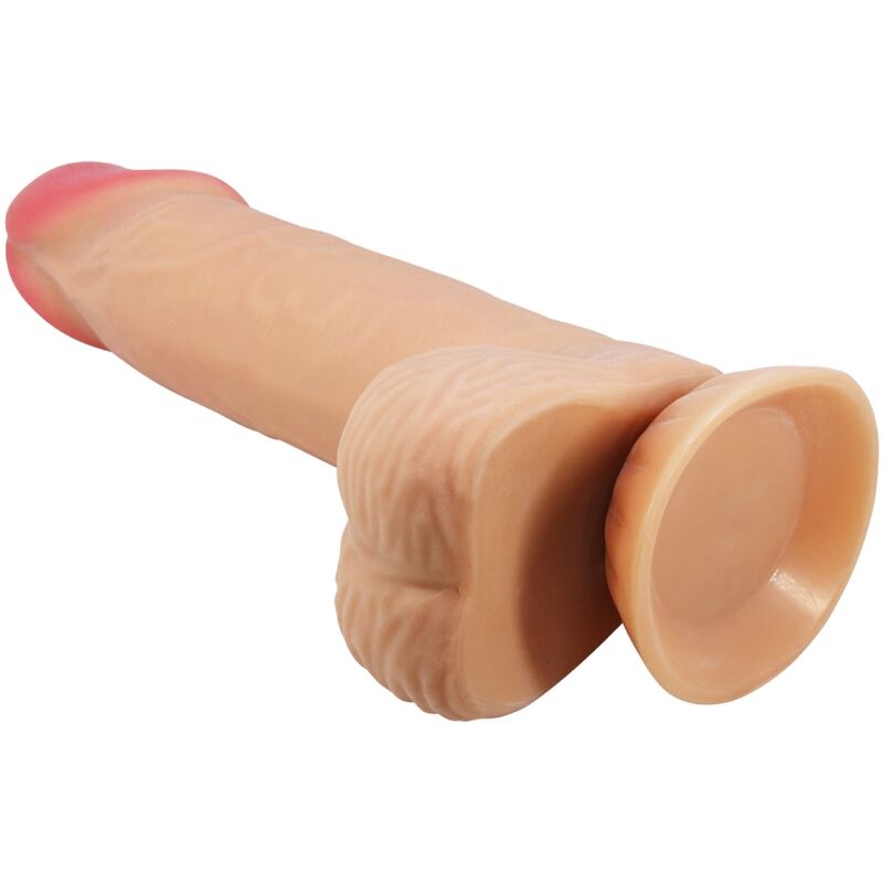 PRETTY LOVE - SLIDING SKIN SERIES realistischer Dildo mit gleitendem Haut-Saugnapf 20,6 cm