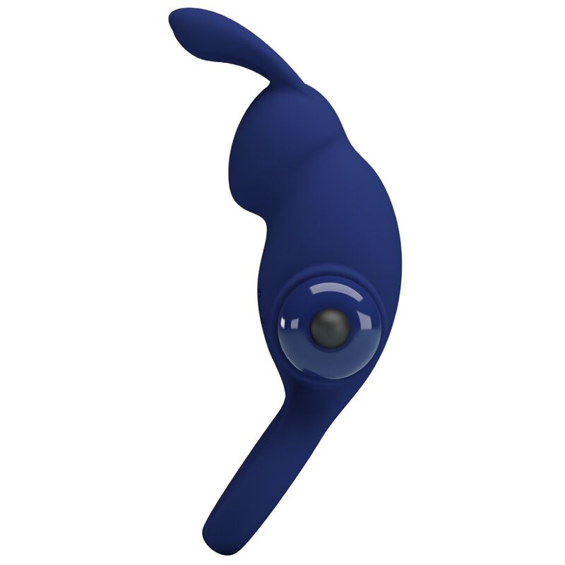 PRETTY LOVE - JIRO Kaninchenring mit Vibration Blau