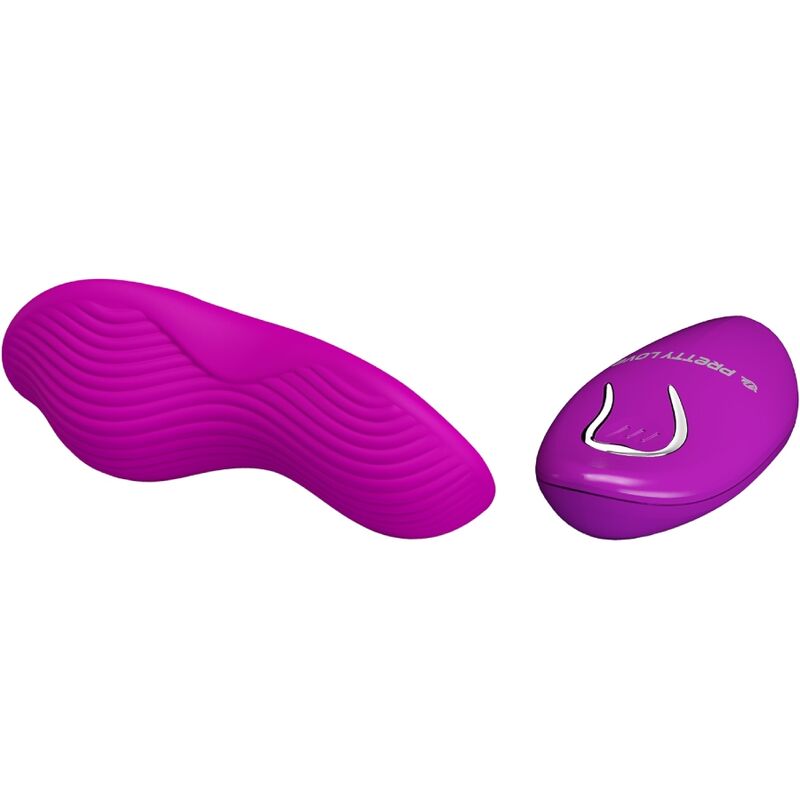 PRETTY LOVE - ROMARIO Auflege-Klitorisstimulator mit Fernbedienung Rosa