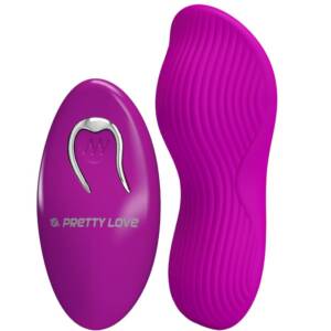 PRETTY LOVE - ROMARIO Auflege-Klitorisstimulator mit Fernbedienung Rosa