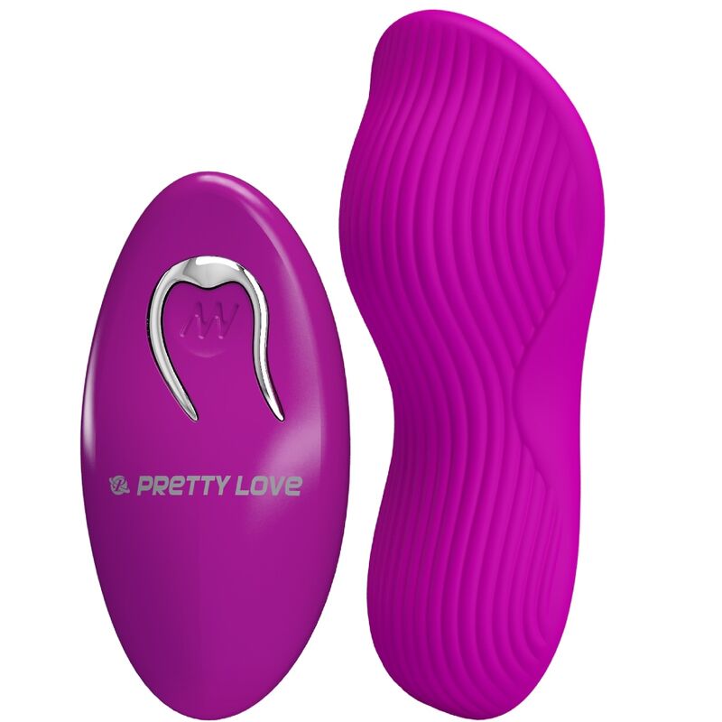 PRETTY LOVE - ROMARIO Auflege-Klitorisstimulator mit Fernbedienung Rosa