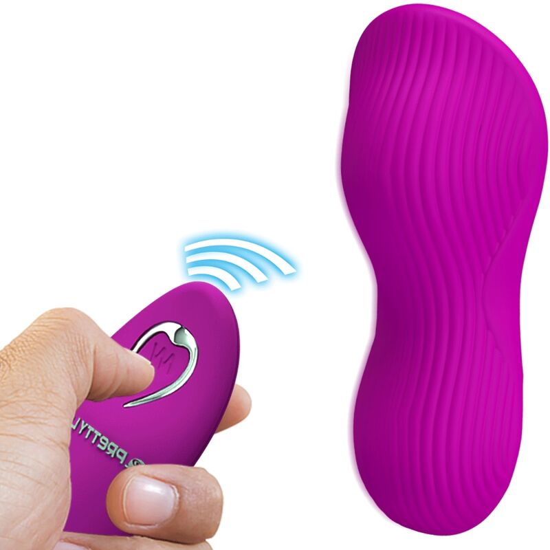 PRETTY LOVE - ROMARIO Auflege-Klitorisstimulator mit Fernbedienung Rosa