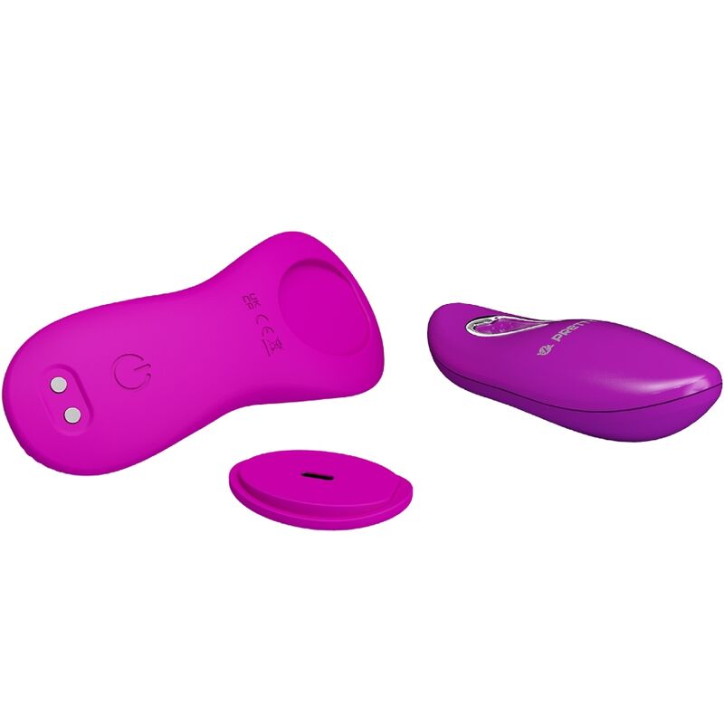 PRETTY LOVE - ROMARIO Auflege-Klitorisstimulator mit Fernbedienung Rosa