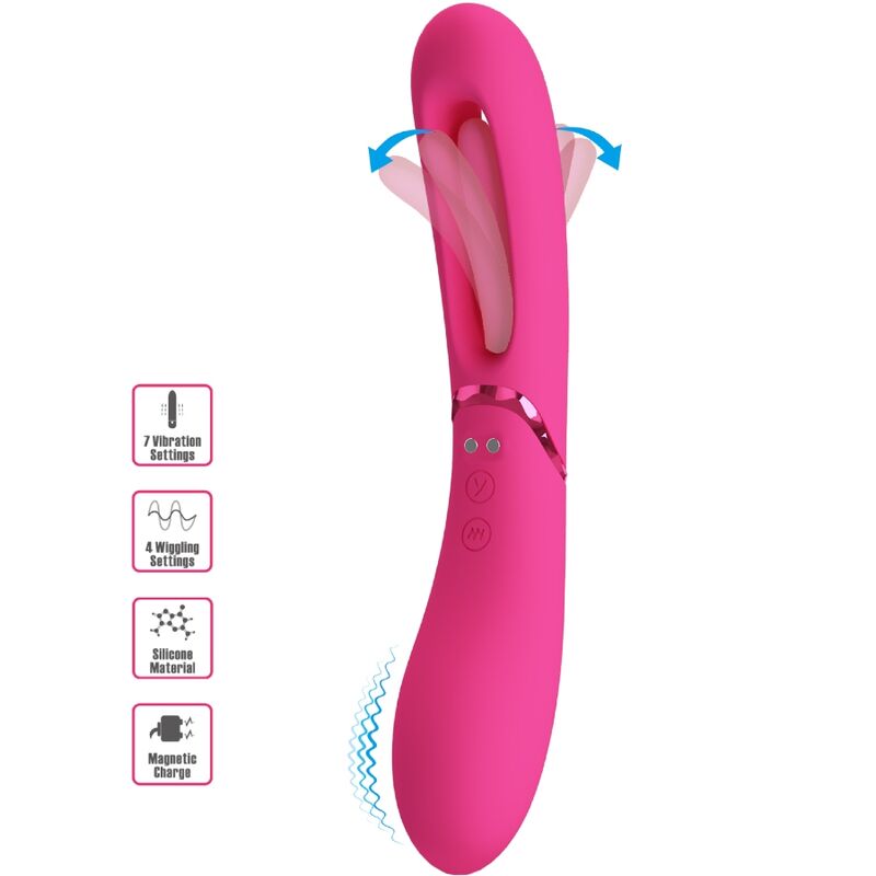ROMANCE - LEXIE G-SPOT VIBRATOR 7 VIBRATIONEN Rosa