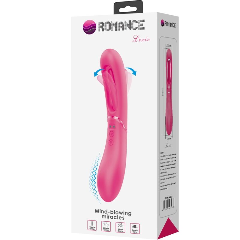 ROMANCE - LEXIE G-SPOT VIBRATOR 7 VIBRATIONEN Rosa